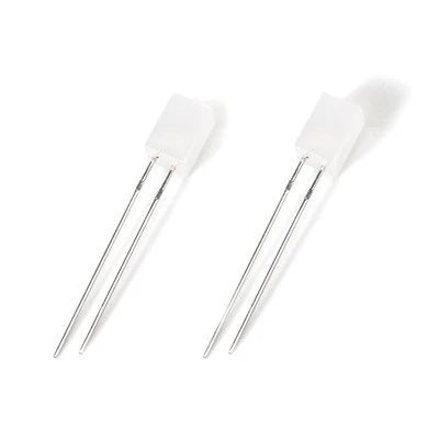 557 Square LED Teeb 12V Txias Dawb Ua -hauv Resistor